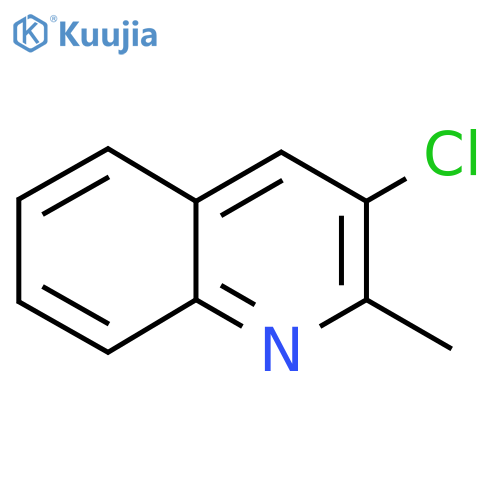 3-Chloro-2-methylquinoline structure