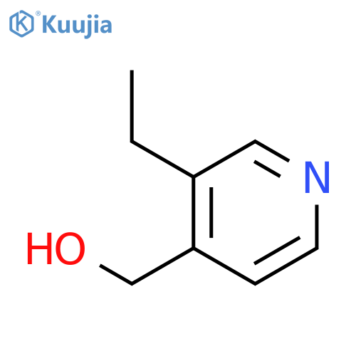 4-Pyridinemethanol,3-ethyl- structure