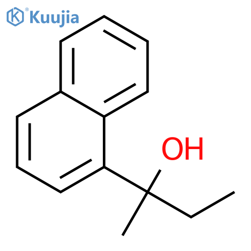 2-Naphthalen-1-YL-butan-2-OL structure