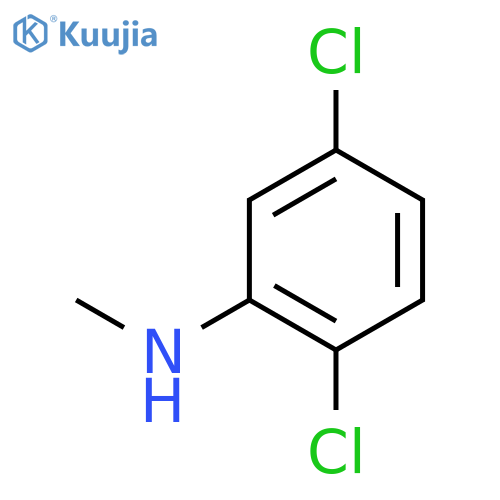 Benzenamine,2,5-dichloro-N-methyl- structure