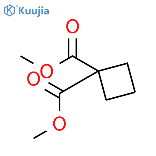 Dimethyl cyclobutane-1,1-dicarboxylate structure