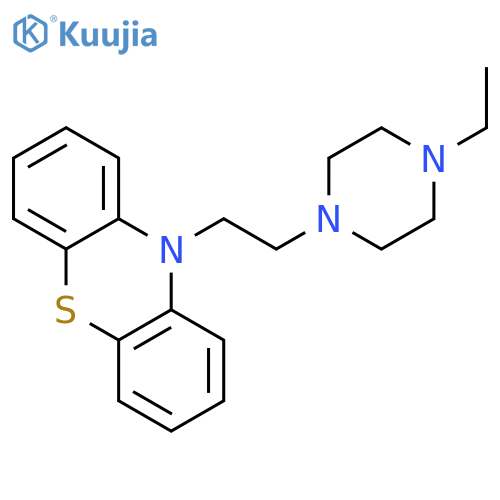 10H-Phenothiazine,10-[2-(4-ethyl-1-piperazinyl)ethyl]- structure