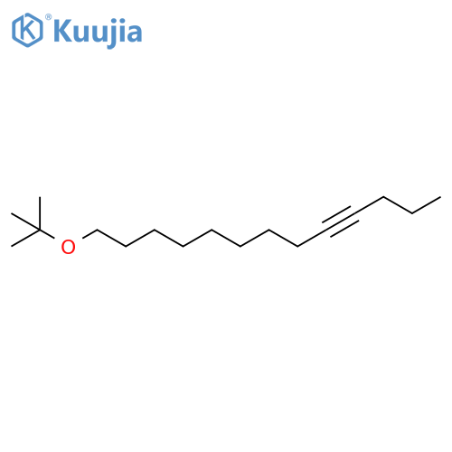 4-Tridecyne, 13-(1,1-dimethylethoxy)- structure