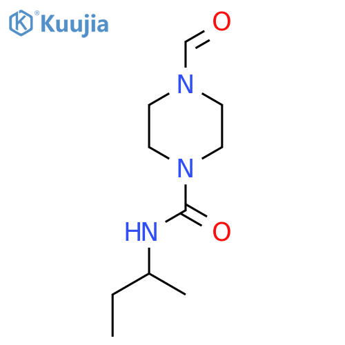 (4-Formylpiperazinyl)-N-(methylpropyl)formamide structure