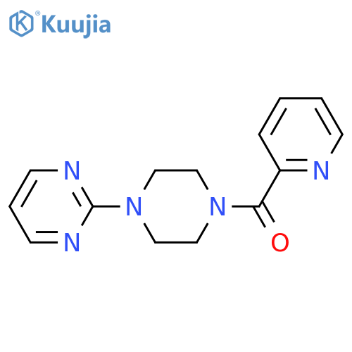 pyridin-2-yl-(4-pyrimidin-2-ylpiperazin-1-yl)methanone structure