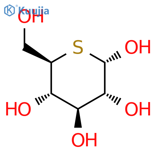 5-Thio-alpha-D-glucopyranose structure