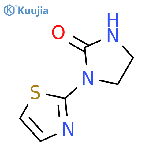 2-Imidazolidinone,1-(2-thiazolyl)- structure
