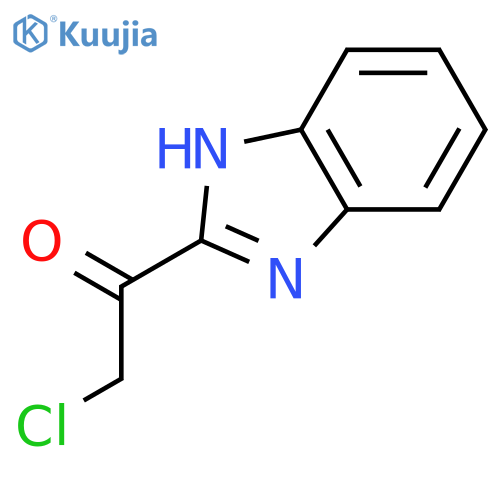 1-(1H-Benzimidazol-2-yl)-2-chloroethanone structure
