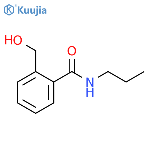 Benzamide, 2-(hydroxymethyl)-N-propyl- structure