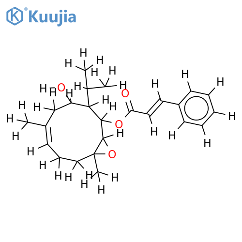 Cinnamoylechinadiol structure