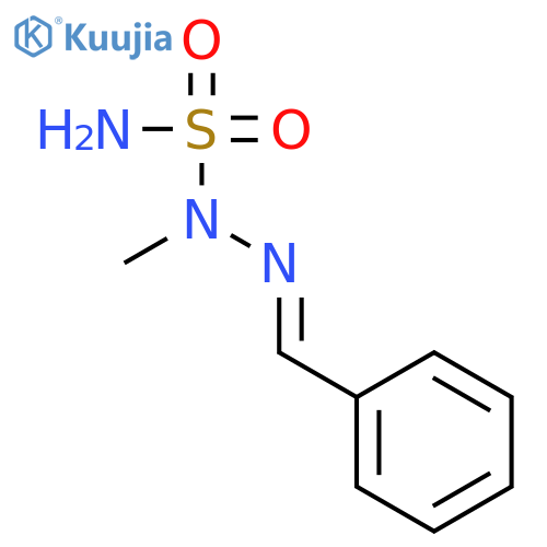 Hydrazinesulfonamide, 1-methyl-2-(phenylmethylene)- structure