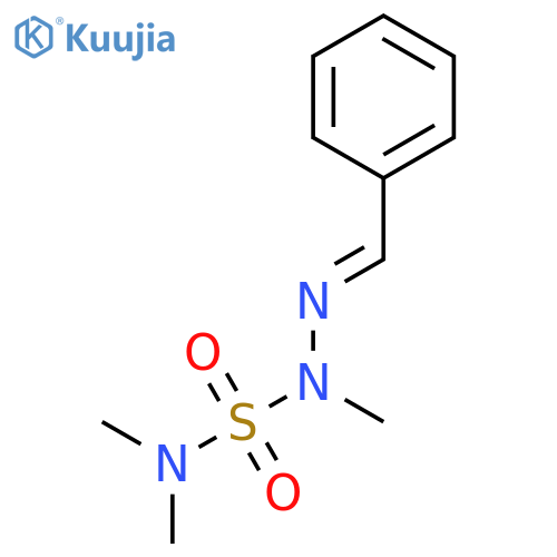 Hydrazinesulfonamide, N,N,1-trimethyl-2-(phenylmethylene)- structure