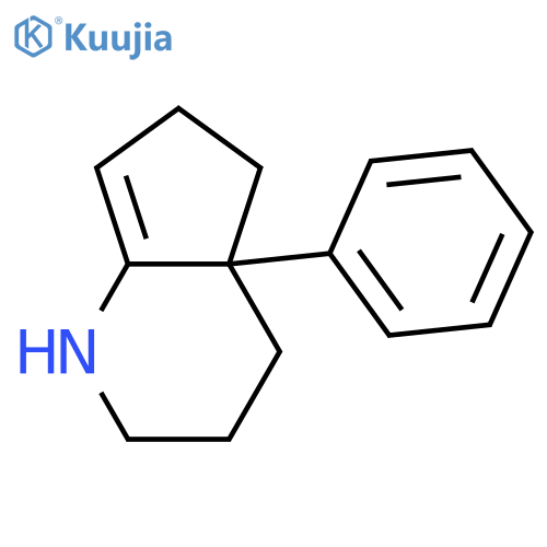 1H-Cyclopenta[b]pyridine, 2,3,4,4a,5,6-hexahydro-4a-phenyl- structure