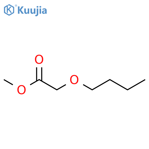 Acetic acid, 2-butoxy-,methyl ester structure
