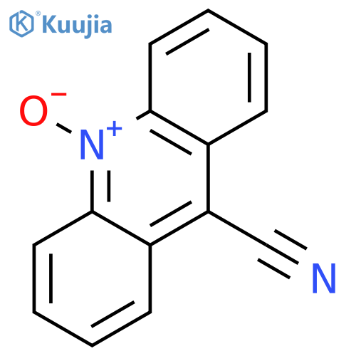 9-Acridinecarbonitrile, 10-oxide structure