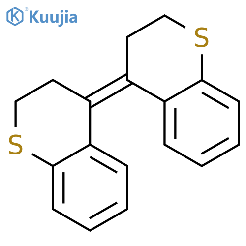 4H-1-Benzothiopyran, 4-(2,3-dihydro-4H-1-benzothiopyran-4-ylidene)-2,3-dihydro- structure