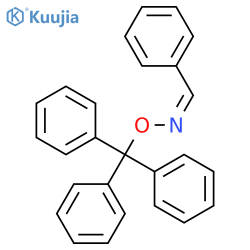 Benzaldehyde,O-(triphenylmethyl)oxime, (E)- (9CI) structure