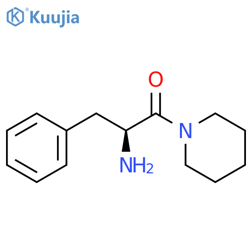 (S)-2-Amino-3-phenyl-1-(piperidin-1-yl)propan-1-one structure
