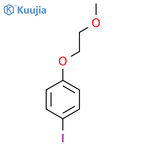 1-Iodo-4-(2-methoxyethoxy)-benzene structure