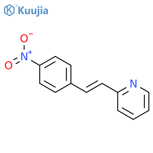 2-(E)-2-(4-Nitrophenyl)vinylpyridine structure