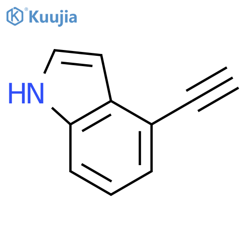 4-Ethynyl-1H-indole structure