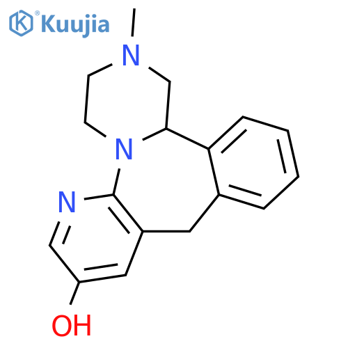 8-Hydroxy Mirtazapine structure