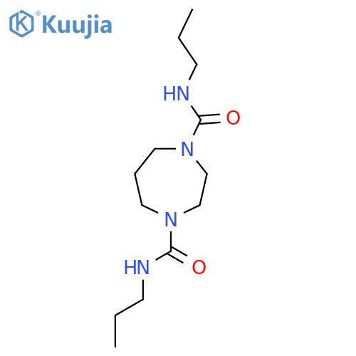 N-Propyl(4-(N-propylcarbamoyl)(1,4-diazaperhydroepinyl))formamide structure