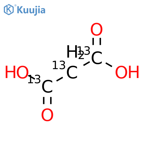 Malonic Acid-1,2,3-13C3 structure