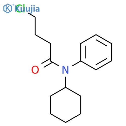 4-Chloro-N-cyclohexyl-N-phenylbutanamide structure