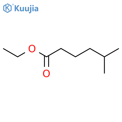 Hexanoic acid,5-methyl-, ethyl ester structure