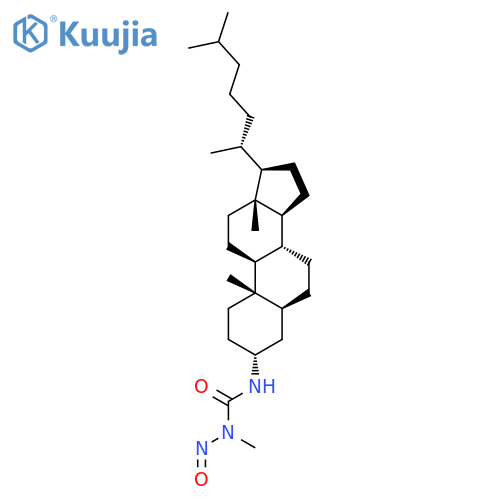 Urea, N'-[(3a,5a)-cholestan-3-yl]-N-methyl-N-nitroso- structure