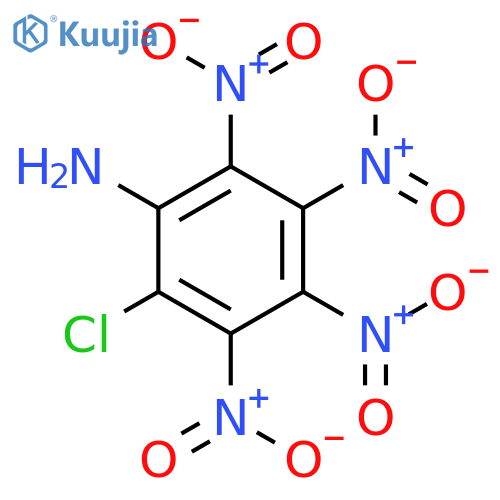 Benzenamine, 2-chloro-3,4,5,6-tetranitro- structure