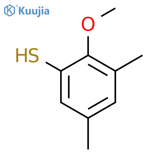 3,5-Dimethyl-2-methoxythiophenol structure