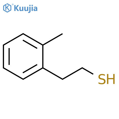 2-(2-methylphenyl)ethane-1-thiol structure