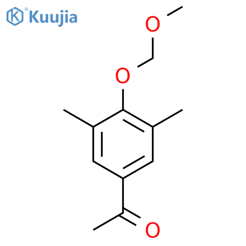1-(4-(Methoxymethoxy)-3,5-dimethylphenyl)ethanone structure