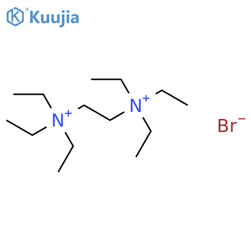 1,2-Ethanediaminium,N1,N1,N1,N2,N2,N2-hexaethyl-, bromide (1:2) structure
