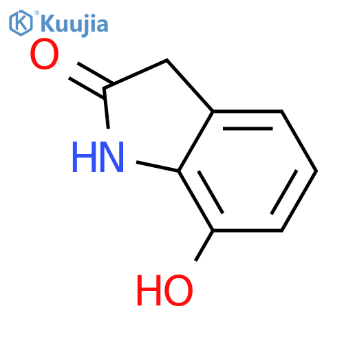 7-hydroxy-1,3-dihydro-2h-indol-2-one structure