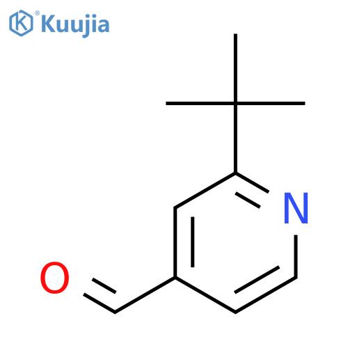 2-tert-Butylisonicotinaldehyde structure