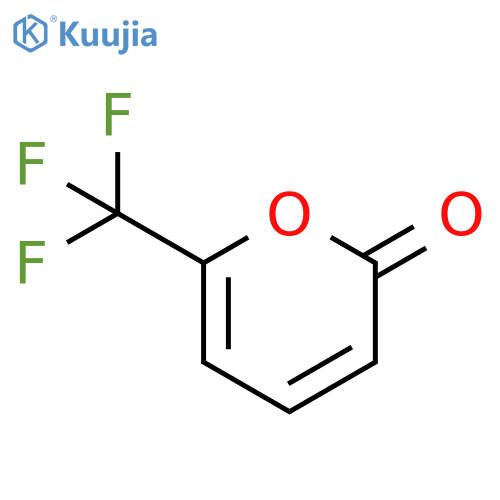 6-(trifluoromethyl)-2H-pyran-2-one structure