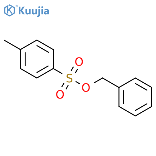 benzyl 4-methylbenzene-1-sulfonate structure