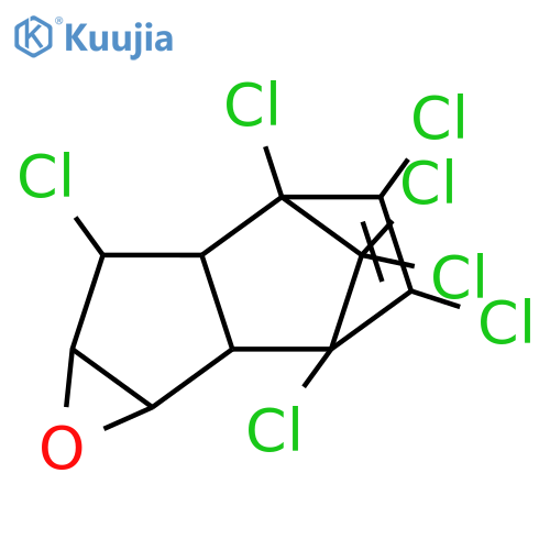 cis-Heptachlor Epoxide structure