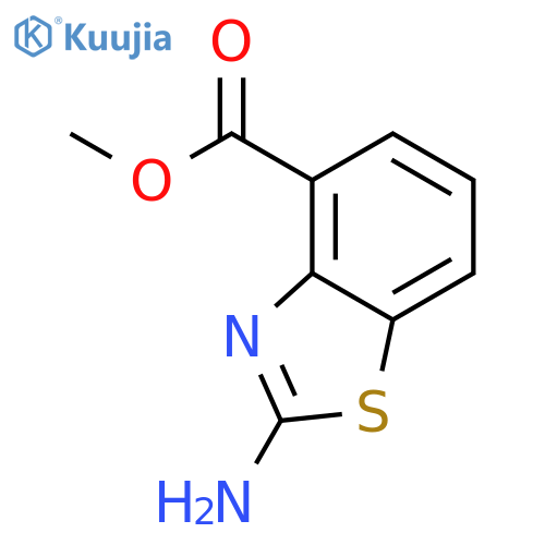 Methyl 2-Aminobenzodthiazole-4-carboxylate structure