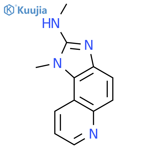 1-Methyl-2-methylaminoimidazo4,5-Fquinoline structure