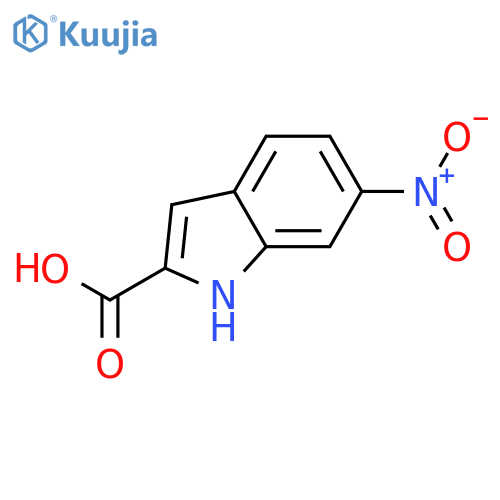 6-Nitro-1H-indole-2-carboxylic Acid structure