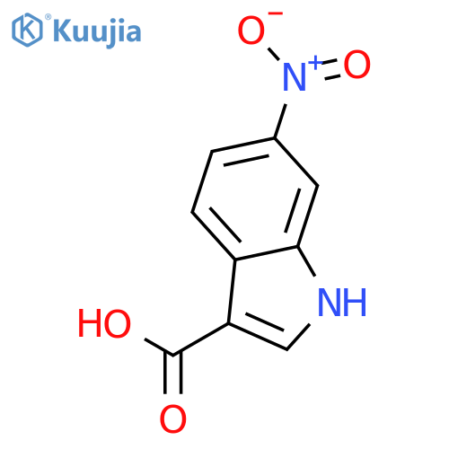 6-Nitro-1H-indole-3-carboxylic acid structure