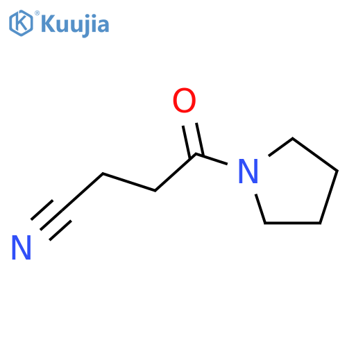 g-oxo-1-Pyrrolidinebutanenitrile structure
