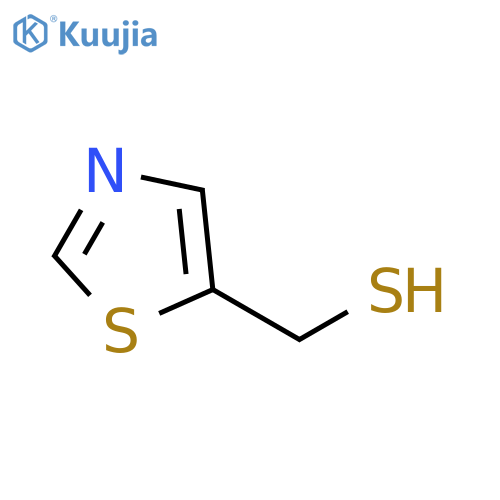 (1,3-thiazol-5-yl)methanethiol structure