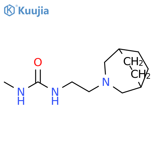 Urea,N-[2-(3-azabicyclo[3.2.2]non-3-yl)ethyl]-N'-methyl- structure