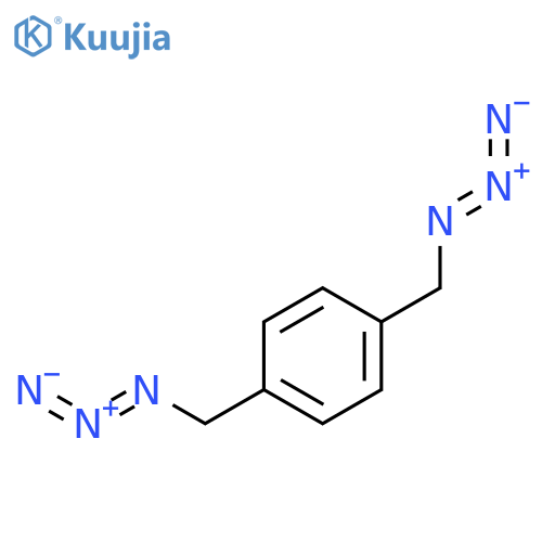 Benzene, 1,4-bis(azidomethyl)- structure