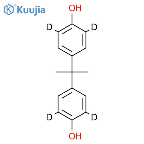 Bisphenol A-2,2',6,6'-d4 structure